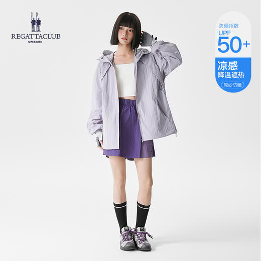英国品牌赛艇俱乐部 REGATTA CLUB 情侣山系户外防晒衣 UPF50+ 冰丝面料 防晒不闷热 RC26YF2502 商品图5