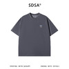 SDSA男装2026新款轻奢国潮简约苹果字母小标印花设计圆领短袖T恤 商品缩略图0