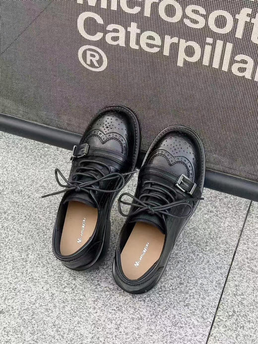 CZA576031真皮小黑鞋 商品图5