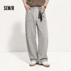 商场同款|森马牛仔裤男夏季伐木宽松弧形裤2026新款橡筋腰头长裤 商品缩略图1