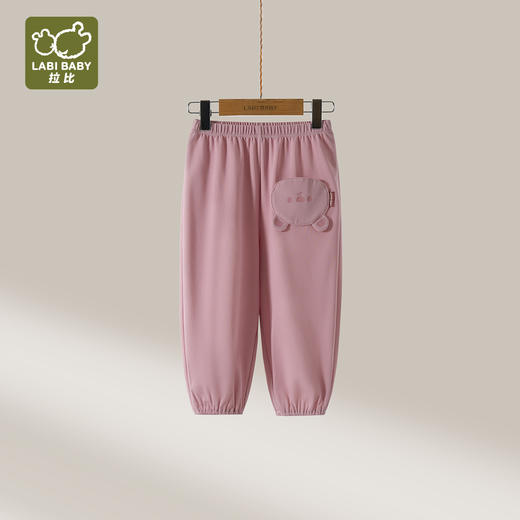 拉比童衣夏悦动小熊束口长裤j6LZBC101437 商品图4
