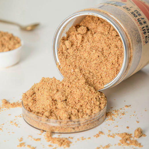 热卖！高纤维高蛋白！有机熟黄金亚麻籽粉 280g/罐 开盖即食 商品图5
