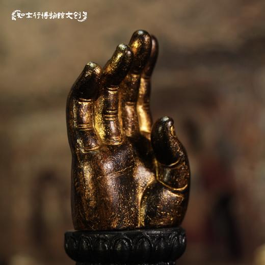 响堂山石窟佛手无畏印冰箱贴流失海外国宝大都会博物馆藏文创礼品 商品图0