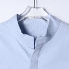 SDSA男装2026新款高贵轻奢潮牌新中式立领衬衫暗门襟宽松长袖衬衫 商品缩略图1
