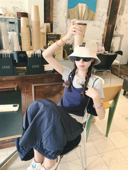 <曾小咸推荐>现货秒杀！假两件短袖T 日常119.99/件 立减60 秒杀59.99/件！ 商品图5