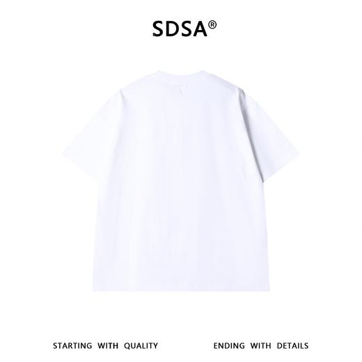 SDSA男装2026新款高贵轻奢街头嘻哈人像印花设计圆领短袖T恤百搭 商品图4