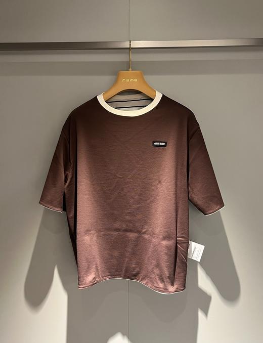 女款条纹双面穿短袖T恤ba017 商品图1