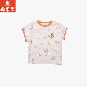 棉果果夏季新品男童纯棉短袖T恤M212140226359