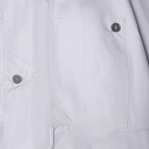 SDSA男装2026新款高贵轻奢斜门襟大口袋工装夹克宽松翻领休闲上衣 商品图3