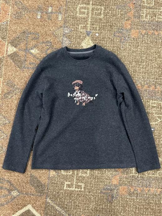 【门店同款】ENJOY冬季韩系帽子小狗磨毛T 168993368 商品图0