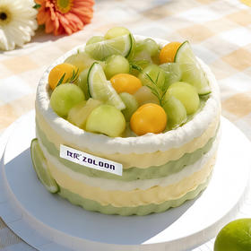 时令必吃｜绿野油画（抹茶甘纳许鲜果）