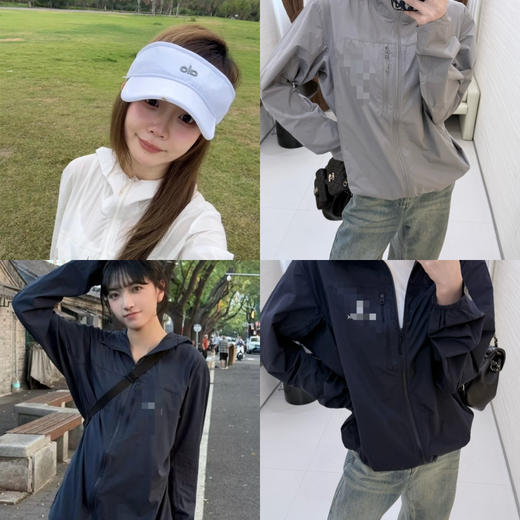 43-7 上新绝杀 远古鸟 情侣款 五色 连帽皮肤衣 商品图0