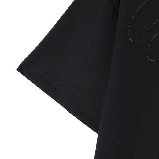 SDSA男装2026新款高贵轻奢美式烫钻字母印花圆领短袖T恤百搭高街 商品图3