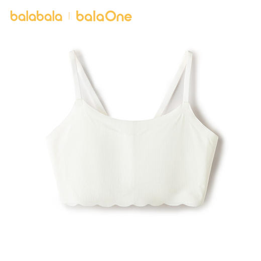 巴拉巴拉女童内衣发育期儿童小背心文胸防凸点防走光提花透气吊带 商品图4