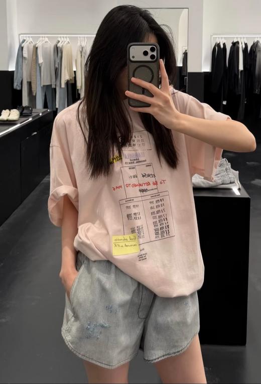 中性款印花短袖T恤fe016 商品图3