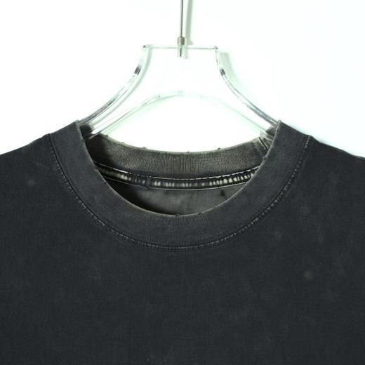 SDSA男装2026新款高贵轻奢美式个性做旧人像印花宽松短袖T恤百搭 商品图2