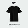 NPC潮牌CleanFit极简穿搭圆领短袖T恤亲肤云感糯米绒夏季NP62TE08 商品缩略图2