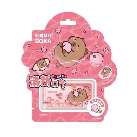 呼嘎啵咔樱花蜜桃爆珠3.24g/盒 商品图0