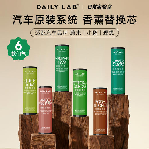 DAILY LAB 新 蔚来理想小鹏新能源香氛替换芯车载香薰持久留香祛异味 商品图1