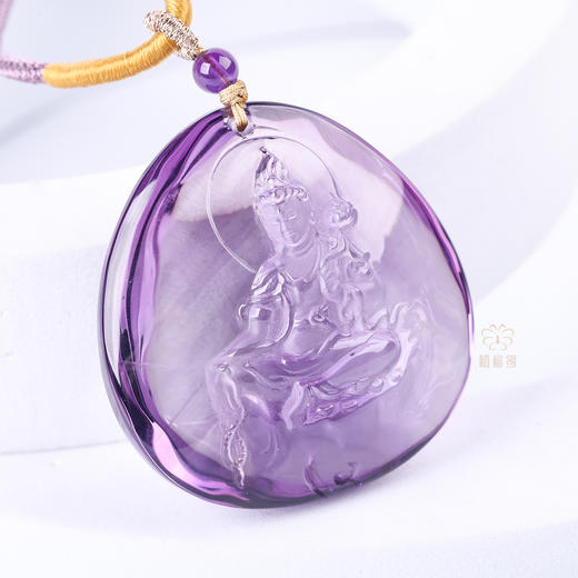 【慈佑】紫水晶观音坠-ZX2603083 商品图6