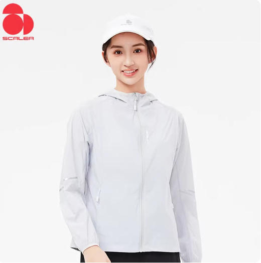 思凯乐户外男女防晒衣弹力皮肤衣夏运动外套F2003392 女款 商品图3