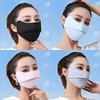 【秒杀】【9.9元任选4个】防晒口罩女款高颜值防紫外线透气护眼角全脸夏季冰丝遮阳面罩夏天不满4个不发货 商品缩略图0