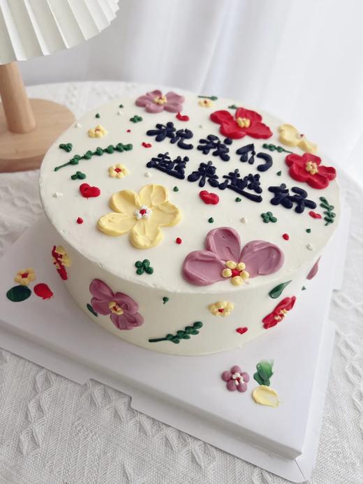 多款式~裱花写字女生ins蛋糕-低糖处理无添加 商品图3