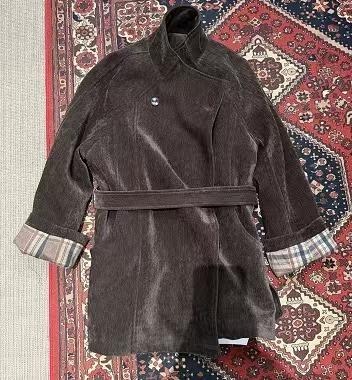 【门店同款】ENJOY冬季复古立领夹棉风衣 167894157 商品图2