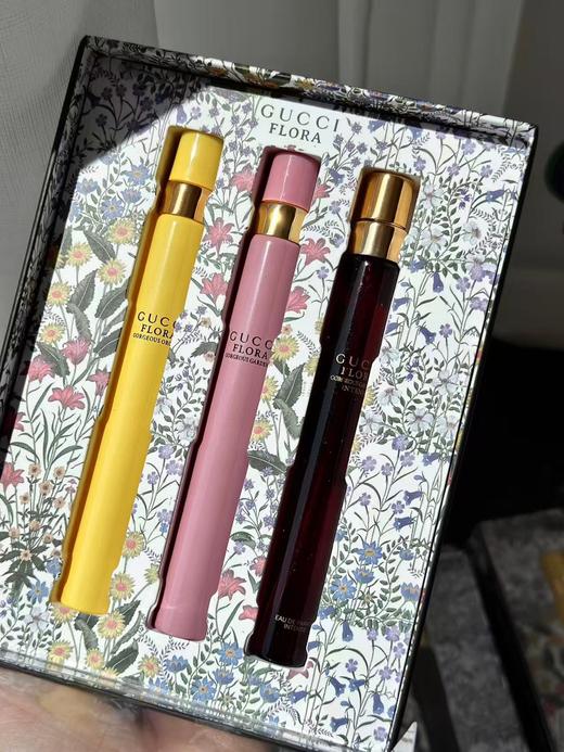 【送礼好物】古驰绮梦系列试管香水10ml三件套！10ml*3带喷头，香兰草10ml+栀子花10ml+馥郁栀子花10ml 商品图7