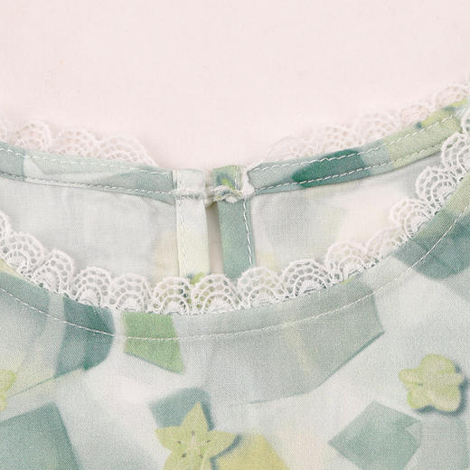 棉果果夏季新品女童人棉套头娃娃衫M222142426326 商品图1