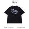 SDSA男装2026新款高贵轻奢时尚潮牌小马印花圆领短袖T恤百搭上衣 商品缩略图0