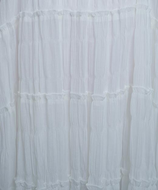 司歌压褶橡筋弹力气质白月光半裙大伞裙C93G602 商品图4