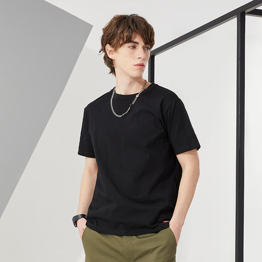 Dickies纯色短袖T恤男圆领休闲百搭宽松打底衫男女上衣DK010359 商品图1