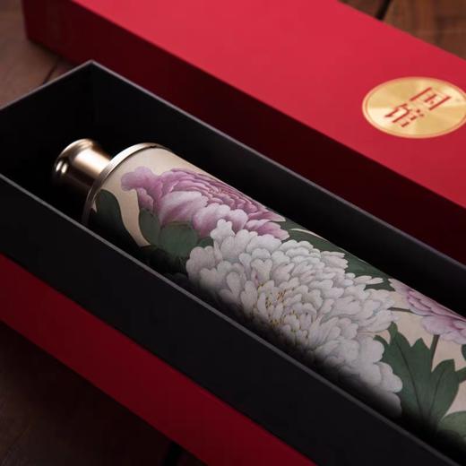 国馆-卷轴中国牡丹礼盒 | 浓香型白酒，500ml*2 52%vol 清仓价199元 商品图1