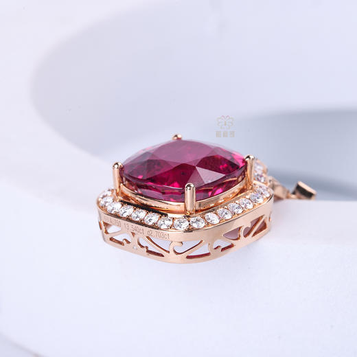 【丹心向阳】卢比莱碧玺项链CB12408038 商品图4