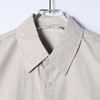SDSA男装2026新款高贵轻奢基础款宽松短袖衬衫弧形下摆休闲上衣 商品缩略图2
