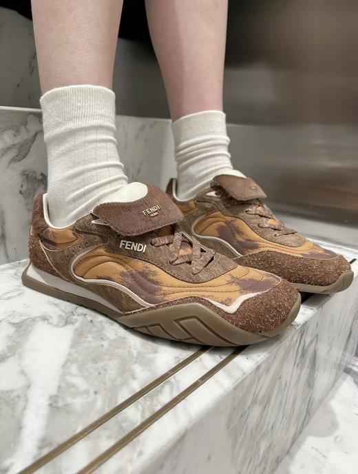 芬迪 复古德训运动鞋 商品图2