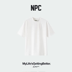 NPC潮牌字母印花小立领短袖T恤立体剪裁凉感索罗娜夏上新NP62TE07