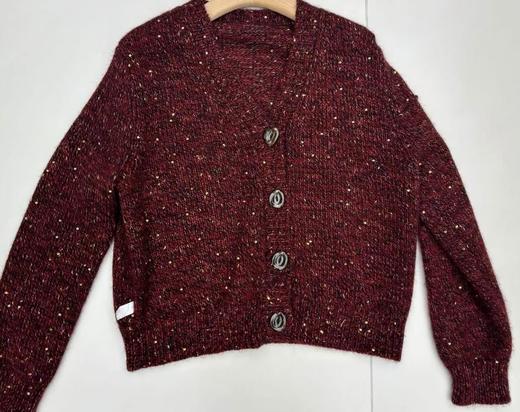 【门店同款】ENJOY冬季高定V领加厚开衫 160044176 商品图0