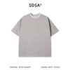 SDSA男装2026新款高贵轻奢潮牌拼接简约圆领短袖T恤百搭宽松上衣 商品缩略图0