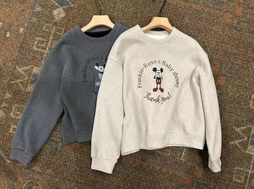 【门店同款】ENJOY冬季韩系米奇加绒卫衣 168146329 商品图0