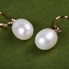 【优雅】简约珍珠耳钩-ZZ12602002 商品缩略图3