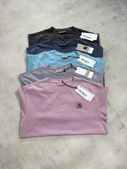 原单，Carhartt Wip Vista系列水洗染色短袖，工装古着的常青树 商品图3