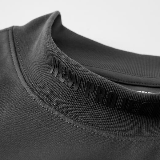 NPC潮牌字母印花小立领短袖T恤立体剪裁凉感索罗娜夏上新NP62TE07 商品图3