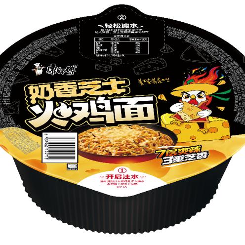 康师傅114g奶香芝士火鸡拌面 商品图1