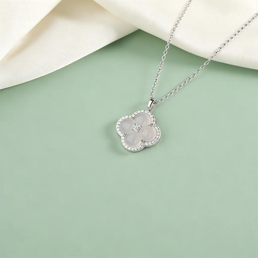 【宏艺珠宝】幸运相随·银s925项链 商品图2