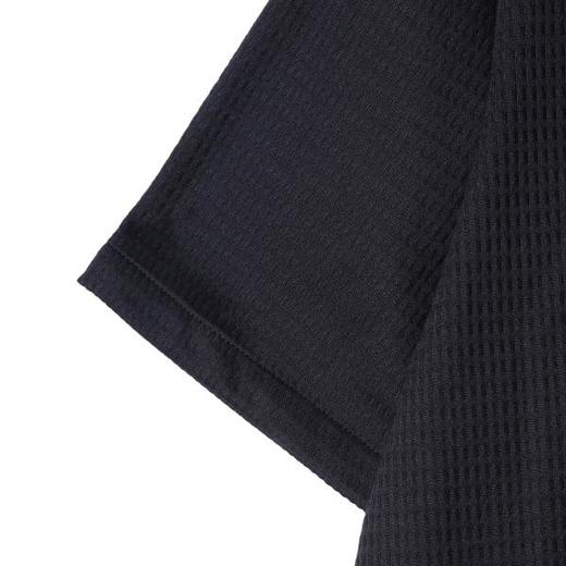 SDSA男装2026新款高贵轻奢极简风华夫格肌理立领短袖衬衫百搭休闲 商品图2