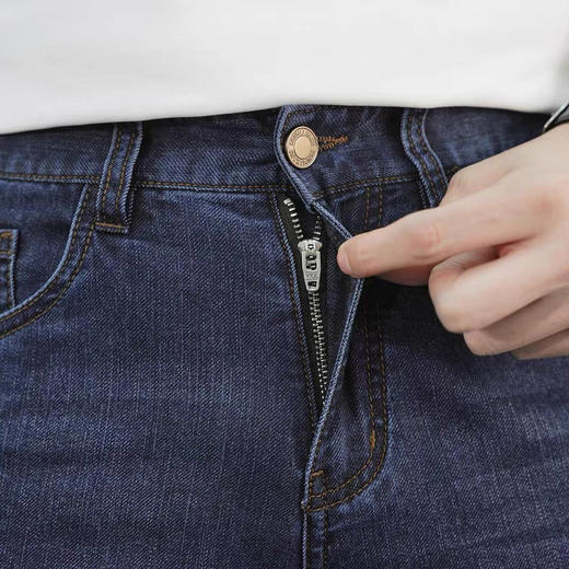 夏季款韩版小直筒牛仔男裤时尚品质男长裤   YMXZ-6201/01 商品图4