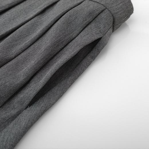 Famecoco范可儿复古学院风遮胯显瘦A字裙通勤西装半身裙F223HA013 商品图2