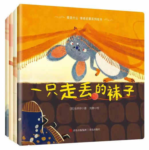 不一样的袜子3-6岁情感启蒙系列绘本全4册 聚焦情感能力成长 商品图0